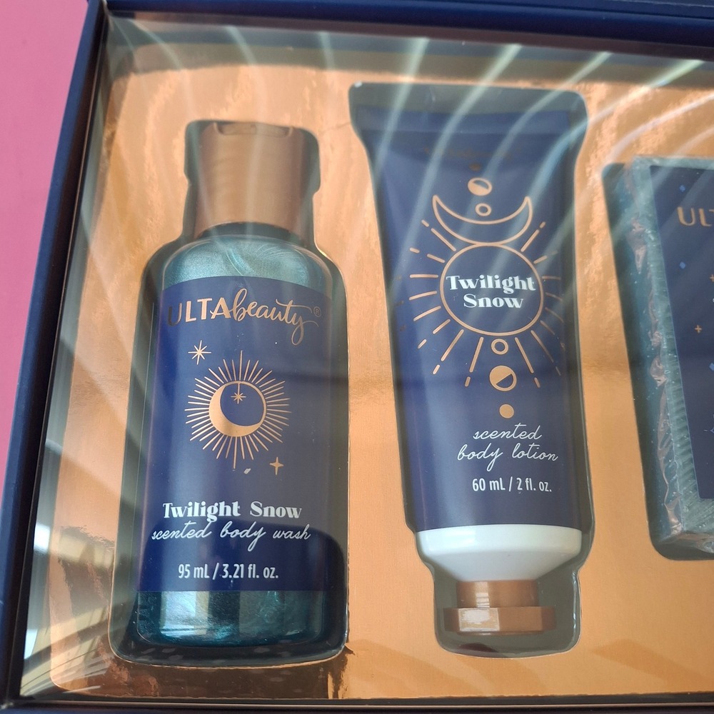 Ulta Beauty Midnight Moments 4 Piece Bath Gift Set Box Body Wash Lotion Soap - Picture 7 of 8